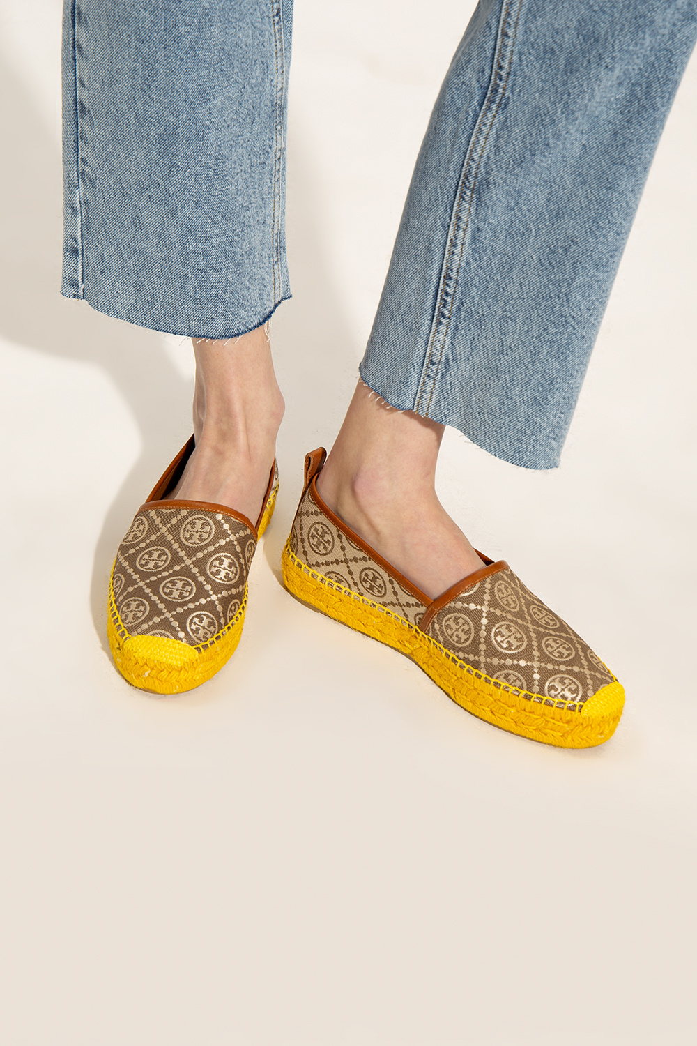 Tory burch espadrilles store gold